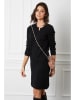 So Cachemire Strickkleid "Anir" in Schwarz