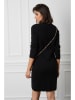 So Cachemire Strickkleid "Anir" in Schwarz