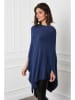 Joséfine Poncho "Fano" donkerblauw