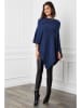 Joséfine Poncho "Fano" donkerblauw