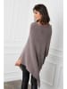 Joséfine Poncho "Fano" in Taupe