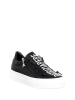 Patrizia Pepe Leder-Sneakers in Schwarz