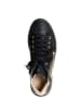 Patrizia Pepe Leder-Sneakers in Schwarz
