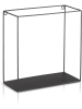 Lifa Living 3er-Set: Wandregale "Gerona" in Schwarz