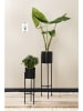 Lifa Living 2-delige set: plantenstandaards zwart