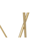Lifa Living Beistelltisch in Gold - (H)47,5 x Ø 36 cm