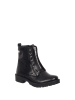 Chetto Leder-Boots in Schwarz