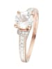 DIAMOND & CO Złoty pierścionek "Chera" z diamentami