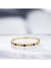 DIAMOND & CO Gouden ring "Multicolor" met edelstenen