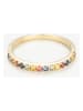 DIAMOND & CO Gouden ring "Multicolor" met edelstenen