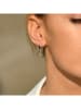 DIAMOND & CO Złote kolczyki "Lovina" z diamentami i szafirami