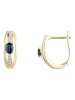 DIAMOND & CO Gold-Ohrringe "Lovina" mit Diamanten