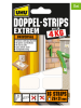 UHU 2er-Set: Montage-Klebebänder "Doppel Strips Extrem" - 2x 16 Stück