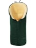 Hofbrucker Voetenzak met lamsvacht donkergroen - (L)80 x (B)35 cm