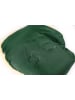 Hofbrucker Lammfell-Fußsack "Maxi" in Dunkelgrün - (L)80 x (B)30 cm