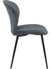 AC Design Krzesła (2 szt.) "Evelyn" w kolorze szarym - 43 x 82,5 x 58,5 cm