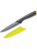 Tefal Universalmesser "Fresh Kitchen" in Grau/ Grün - (L)25 cm