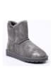 Gooce Leder-Winterboots "Polly" in Grau