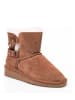 Gooce Leder-Winterboots "Shirley" in Hellbraun
