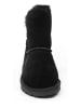 Gooce Leder-Winterboots "Zina" in Schwarz