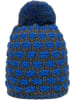 Döll Gebreide muts blauw