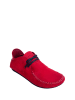 Comfortfusse Leder-Mokassins in Rot