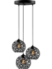 ABERTO DESIGN Hanglamp "Fellini" zwart - Ø 65 cm