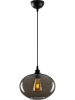 Opviq Hanglamp "Smoked" zwart - Ø 27 cm