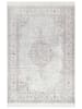Nouristan Webteppich "Oriental Vintage Medaillon - Samt" in Hellrosa