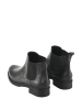 Noosy Leren chelseaboots zwart