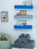 LEGO Regał ścienny w kolorze niebieskim - 48 x 12 x 8 cm