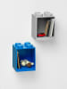 LEGO Regal "Brick" in Blau - (B)21,5 x (H)32 x (T)16 cm