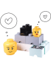 LEGO Opbergbox "Girl" geel - (H)11,5 x Ø 10,2 cm