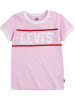 Levi's Kids Shirt "Logo Ringer" in Rosa