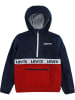 Levi's Kids Parka in Dunkelblau/ Rot
