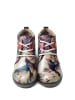 Goby Schnürschuhe in Beige/ Bunt