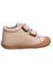 Naturino Skórzane buty "Cocoon" w kolorze beżowym do nauki chodzenia