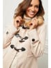 Coats Selection Tussenmantel crème - nauwsluitend