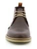 Kickers Leder-Ankle-Boots "Tyl" in Braun