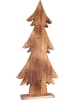 näve LED-Dekoleuchte "Tannenbaum" in Braun - (H)90 cm
