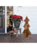 näve LED-Dekoleuchte "Tannenbaum" in Braun - (H)90 cm