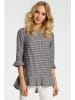 made of emotion Blouse zwart/wit