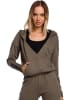 made of emotion Hoodie in Khaki