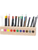 little nice things Organizer w kolorze brązowym na kredki - 40 x 10 x 7 cm