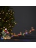 STAR Trading LED-Weihnachtszene "Deerville" in Bunt - (L)48 x (B)17 cm
