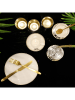 every ware 12er-Set: Frühstücksteller in Weiß - (H)2,4 x Ø 20,3 cm