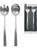 every ware Gebürstetes Edelstahl-Salatbesteck