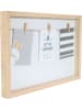 The Home Deco Kids Memoboard in Weiß - (B)43 x (H)28 cm