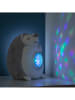 InnovaGoods Maskotka LED w kolorze białym z projektorem - 19 x 20 x 13 cm