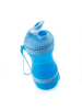 InnovaGoods Hundetrinkflasche in Blau - (H)20,8 x Ø 8,5 cm